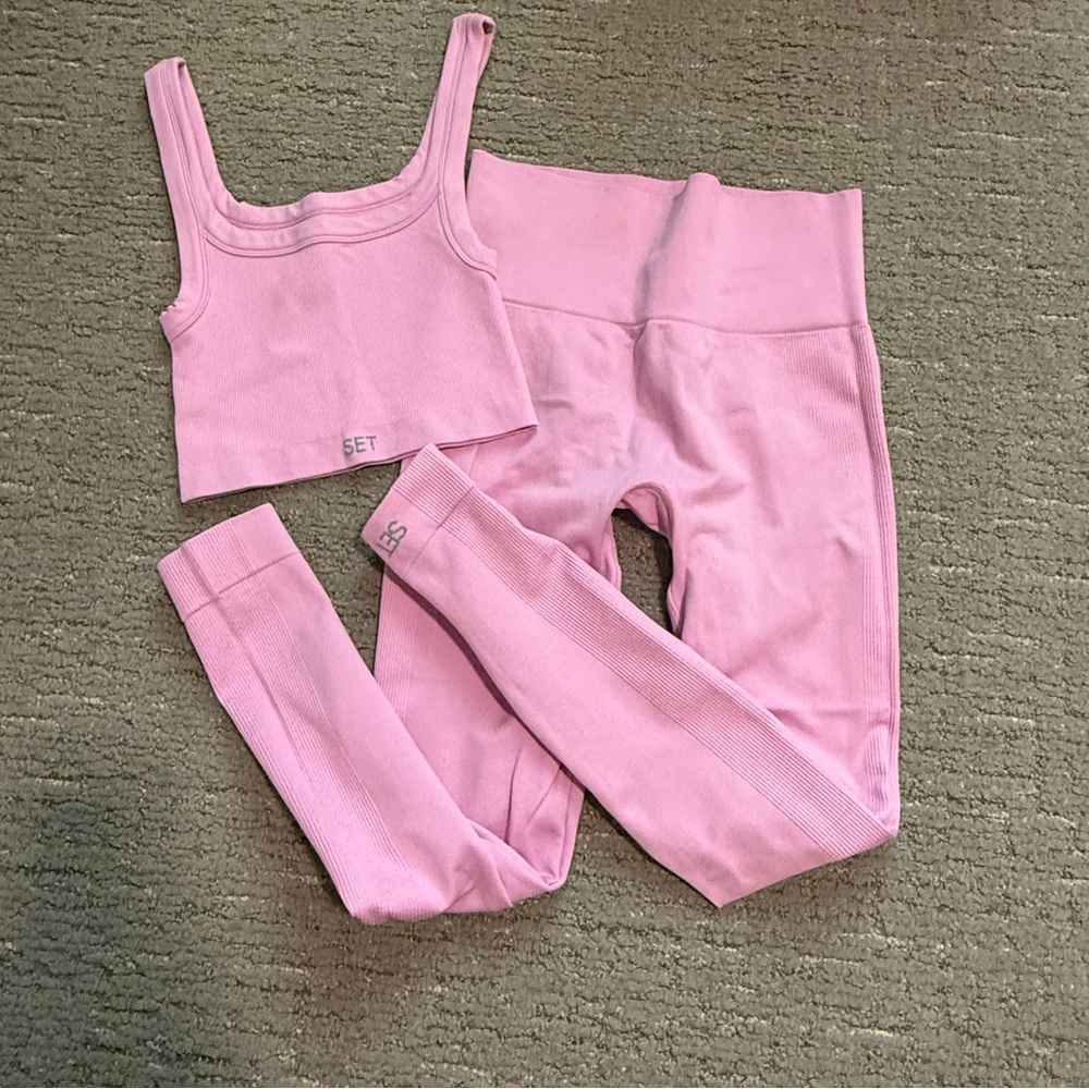Set active sculpt flex pink Seth